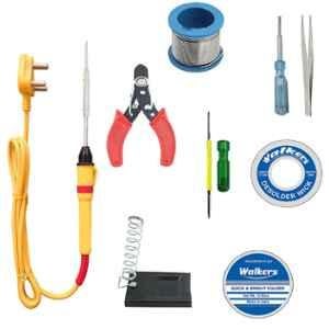 Walkers WKCB72M1 9 Pcs 25W Soldering Iron Equipment Tool Kit, WKCB072