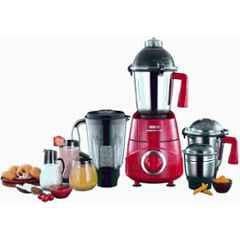 Usha Thunderbolt Pro 1000W Red Mixer Grinder with 4 Jars, TP1000MX4