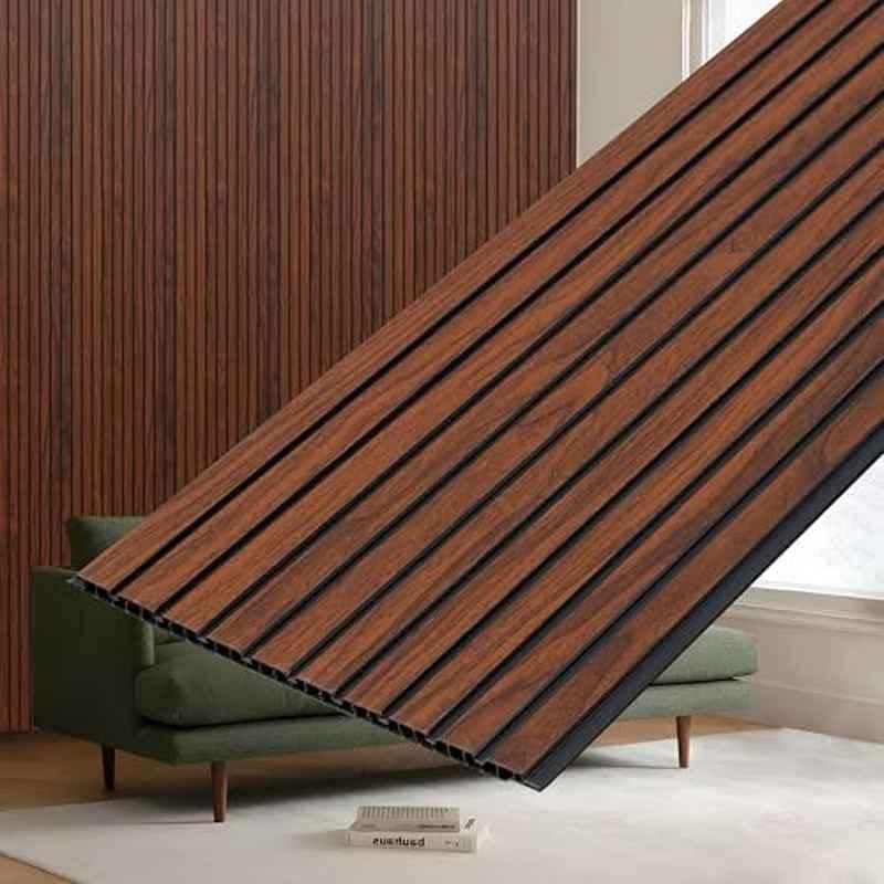 Plantex 30 Sqft 12 inchx10ft PVC Black Gold Marble 3D Wall Panel for Interior Decor (Pack of 3)