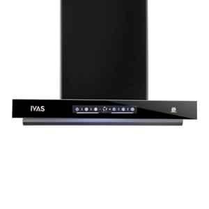 IVAS Zyara 90cm 1900 m3/hr Auto Clean Wall Mounted T Shape Kitchen Chimney with Touch & Motion Sensor Control & 2 Years Warranty,ZYARA1900