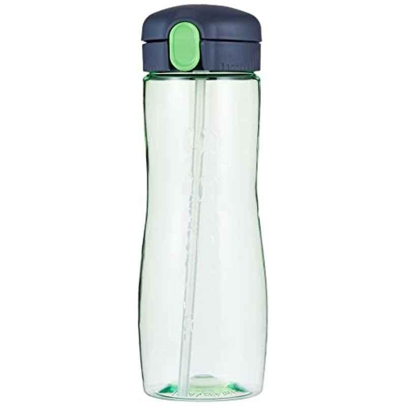 Sistema 800ml Green Tritan Quick Flip Bottle