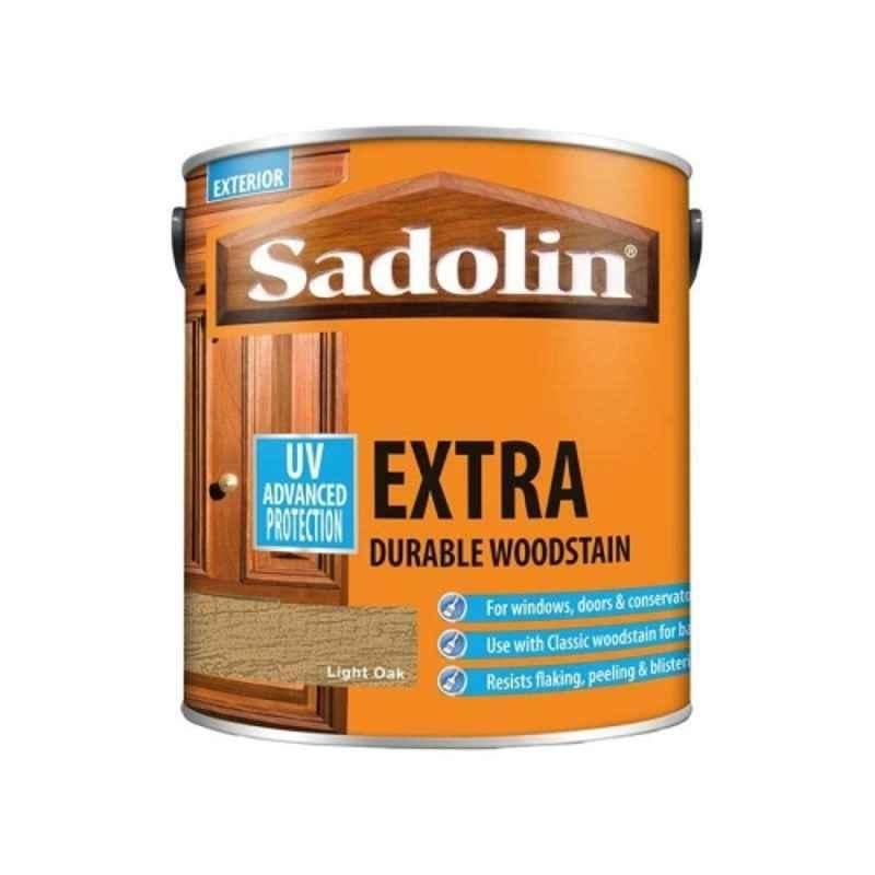 Sadolin 5 Litre Light Oak Glossy Finish Extra Durable Wood Stain