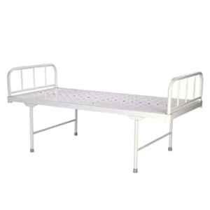 Yes Kay Mild Steel Plain Hospital Bed with Removable Head & Foot Boards