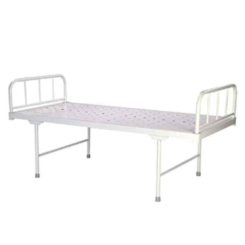 Yes Kay Mild Steel Plain Hospital Bed with Removable Head & Foot Boards