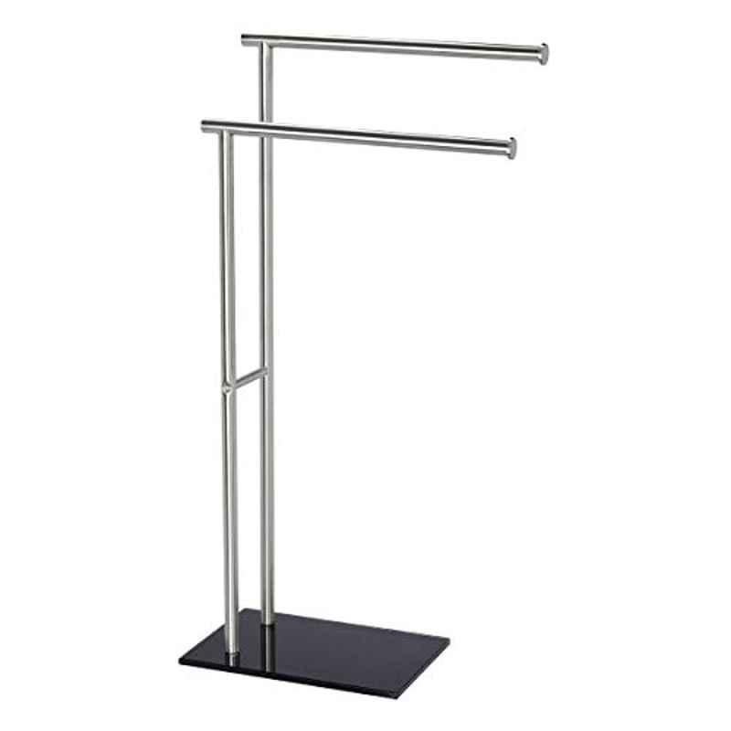 Wenko 41x79x20cm Stainless Steel Satinised Towel Stand, 20390100