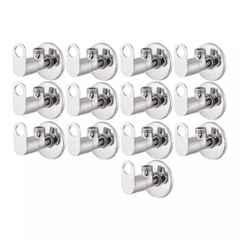 Fastgear Prime Stainless Steel Silver Chrome Finish Angle Valve, FG2435 (Pack of 13)