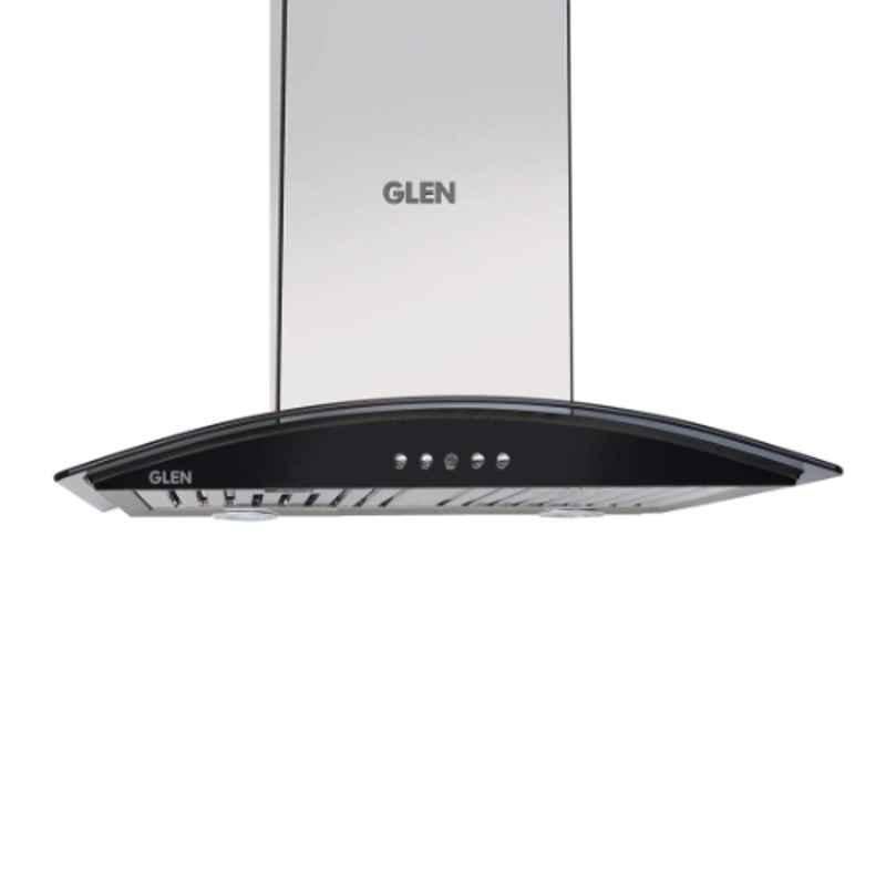 Glen 6071 60cm 1250m³/h Glass Front Designer Chimney