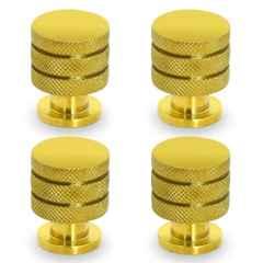 Plantex Knobs for Drawer/Drawer Knobs/Cabinet Knobs/Drawer knobs Handle/Pull-Push Knobs for Home/Office Drawers (Pack of 4) Gold