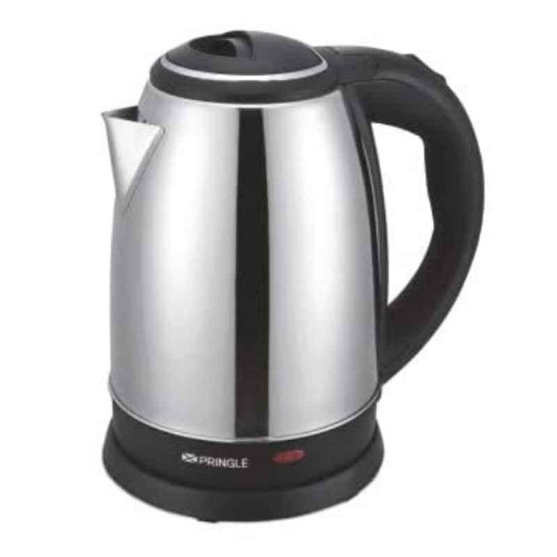 Pringle Neo Plus 1.5L 1500W Stainless Steel Black & Silver Electric Kettle