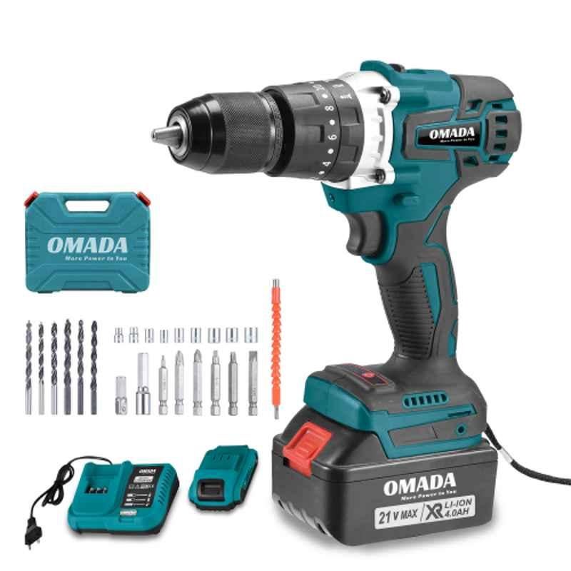 Omada OMD-00012BL 84W Battery Operated Cordless Drill Machine