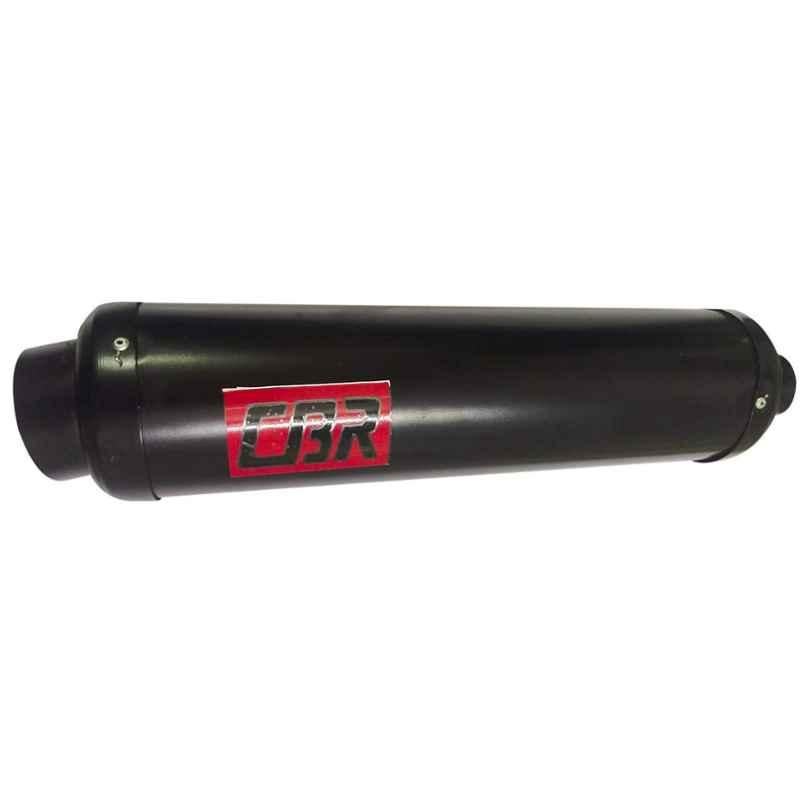 RA Accessories Black CBR Silencer Exhaust for Yamaha SS 125