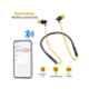 Ptron Intunes Beats Yellow Wireless Bluetooth Earphones