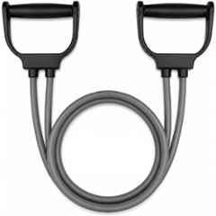 Shopeleven 25kg Grey Latex Fitness Resistance Toning Tube