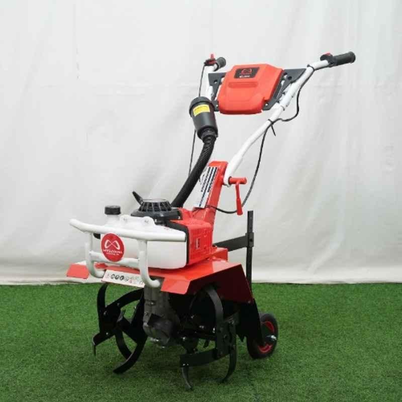 Mitsuyama 3HP 63cc 2 Stroke Petrol Engine Mini Power Tiller for Cultivating, Tilling & Weeding