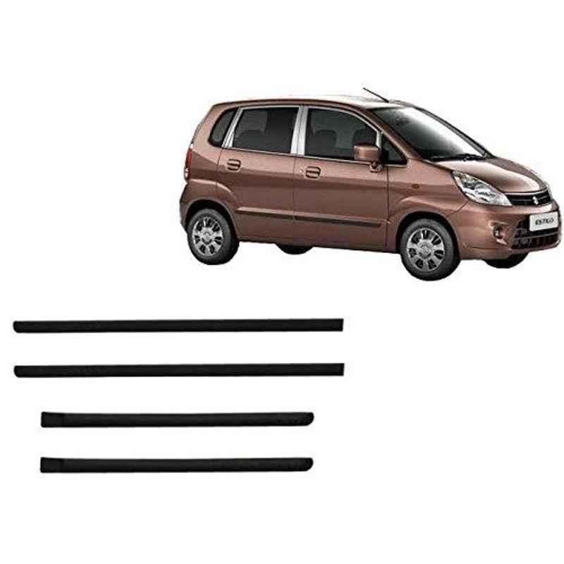 Hotwheelz 4 Pcs Black Side Beading Set for Maruti Suzuki Estilo