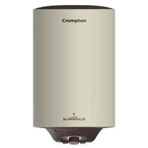 Crompton Arno Supremus 10 Litre 2000W 5 Star BEE Ivory Storage Geyser, ASWH-3710