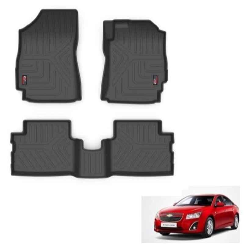 Kozdiko Thermoplastic Polyolefins 3D Life Long Car Floor Mat Set for Chevrolet Cruze