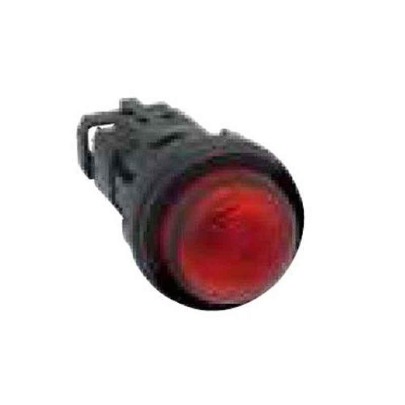 Idec 22mm 24V Dome Amber LED Illuminated Pilot Light, HW1P-2Q4A