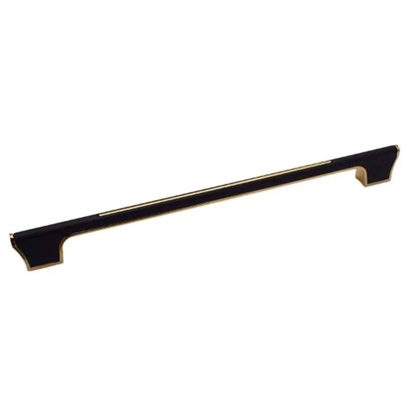 RAB 10 inch Zinc Rembo Black Wardrobe Pull Handle, M160