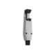 Smart Shophar 5 inch Aluminium Alloy Silver Summary Door Stopper, SHA30ST-SUMM-SL05-P4 (Pack of 4)