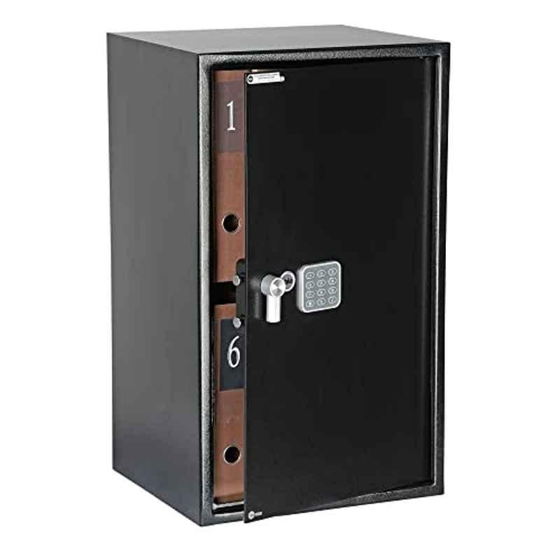 Yale YSV/390/DB1 Black Value Safe Locker, Size: Large