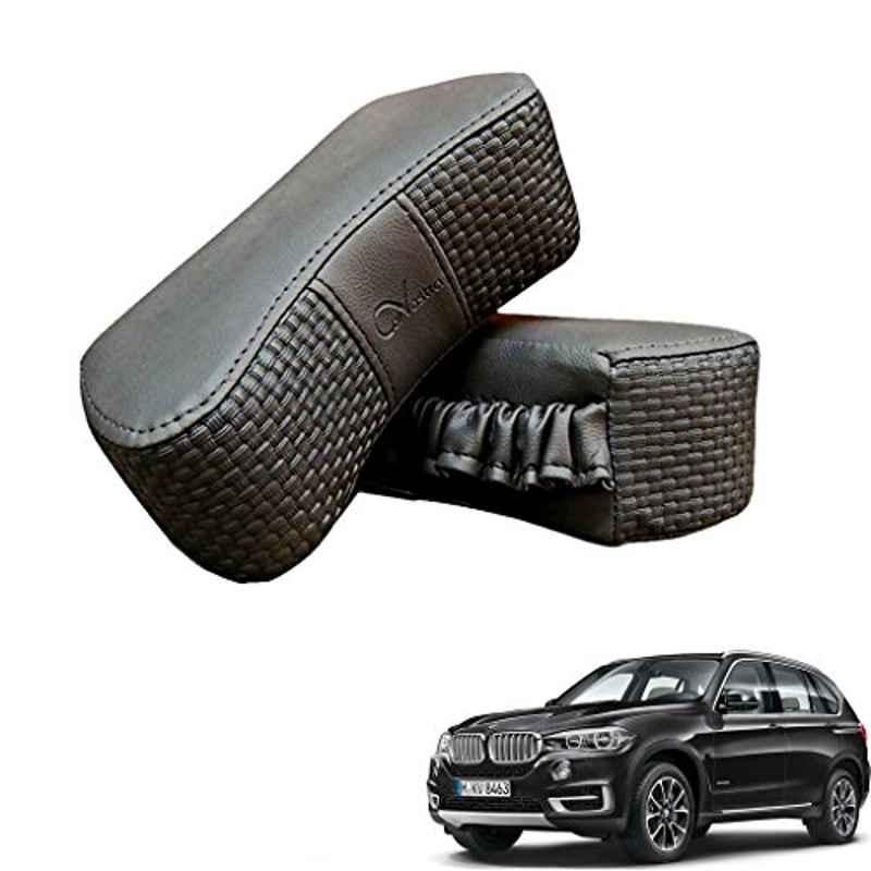 Kozdiko 2 Pcs Memory Foam Grey Luxurious Neck Rest Cushion Pillow Set for BMW X5