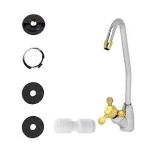 Ampereus Stainless Steel 304 Chrome Finish RO Tap for Undersink Water Purifiers