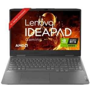 Lenovo IdeaPad Gaming 3 Onyx Grey Laptop with AMD Ryzen 5 7535HS 2x8GB/512GB SSD/WIN 11 & 15.6 inch FHD Display, 82SB00NXIN