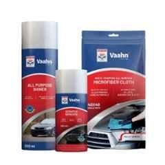 HP Vaahn 100ml Scratch Remover, 300ml All Purpose Shiner & 40x40cm 500GSM Microfiber Cloth Restorer Combo, HPV-C005