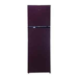 Croma 337L 3 Star Wine Red Frost Free Double Door Refrigerator with Large Vegetable Basket, CRLR340FFD259609