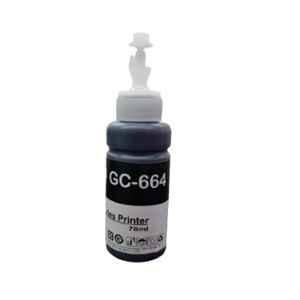 GC Original GC-664 70ml Black Ink Bottle for Epson L100, L110, L130, L200, L210, L20, L380, L405, L550, L565, L800, L300, L310, L350, L355, L360, L365, L385, L455, L555, L1300 & L805