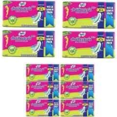 Sofy 44 Pcs White Cotton Sanitary Pad Packet for Women, Size: XL (Pack of 10)