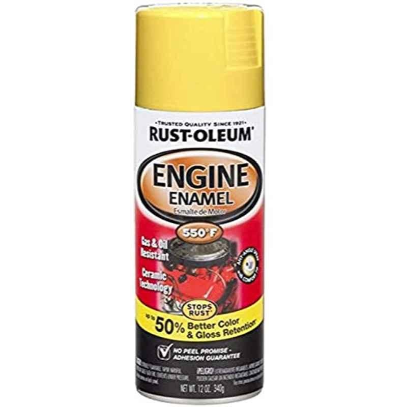 Rust-Oleum 12 Oz Yellow Cer Eng Enamel Daytona Spray