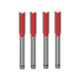 Lieutenant 8mm Cutting Dia. Straight Router Bit, Shank Diameter: 6mm (Pack of 4)