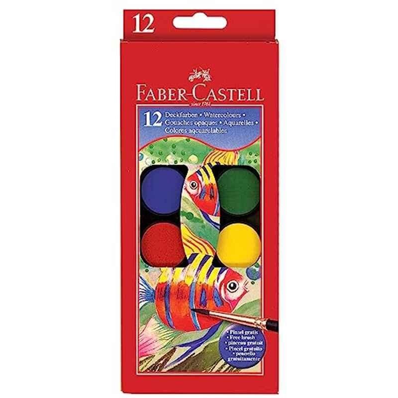 Faber-Castell 12 Pcs Watercolour Paint Set