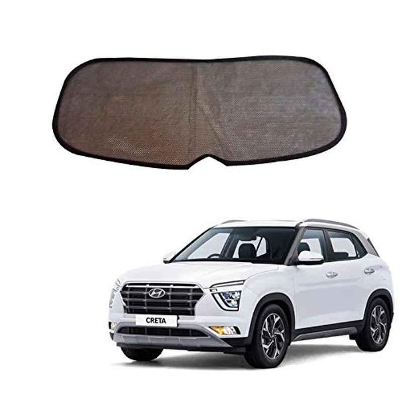 Kozdiko Mesh Black Rear Window Sunshade Car Diggy Curtain for Hyundai Creta (2020-Present)
