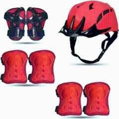RB International Red Latest Design New Multipurpose Cycling Skating Kit-516 Cycling Kit