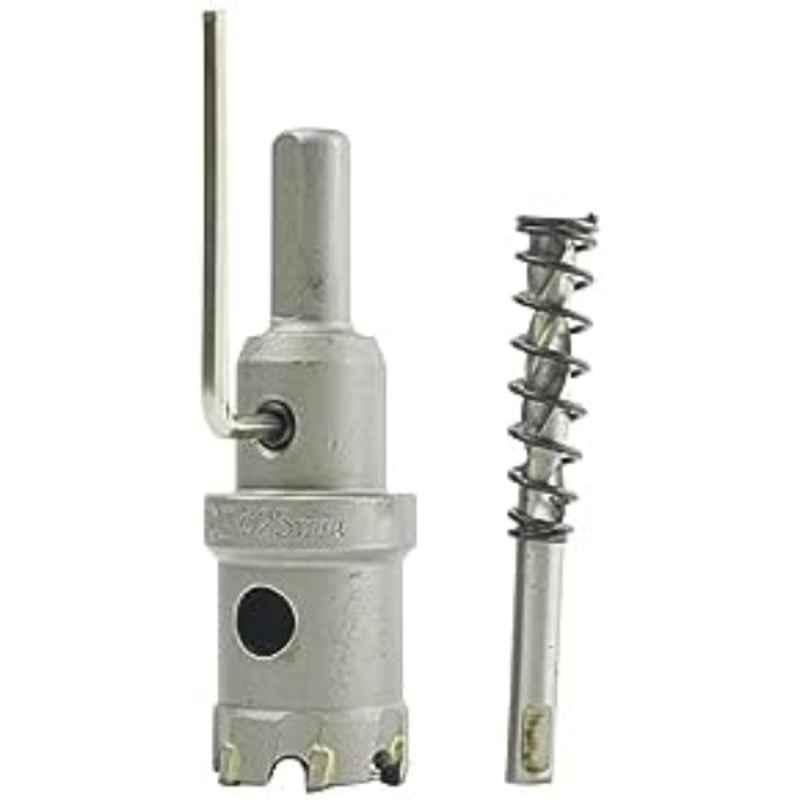 VTOOLS 25mm Tungsten Carbide TCT Hole Saw Cutter with Pilot Drill Bit & Allen Wrench, VT3136