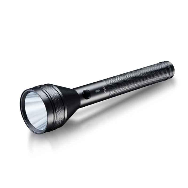 Impex 2000mAh Aluminium Black Rechargeable LED Flashlight, LEADERL 2