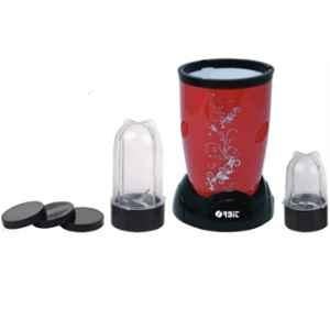 Orbit Bullet 400W Red Mixer Grinder Blender with 2 Jars