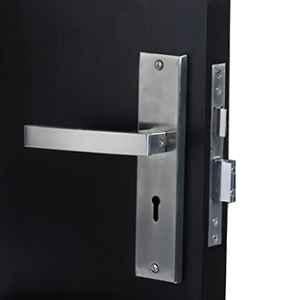 Homexpert MG308 Stainless Steel Silver 6 Lever Heavy Duty Mortise Door Lock Set