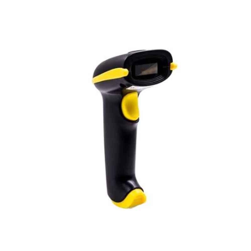 Swaggers Black & Yellow 18x8x7cm Plastic Wireless Barcode Scanner