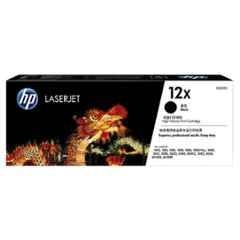 HP 12X Black Original LaserJet Toner Cartridge, Q2612X