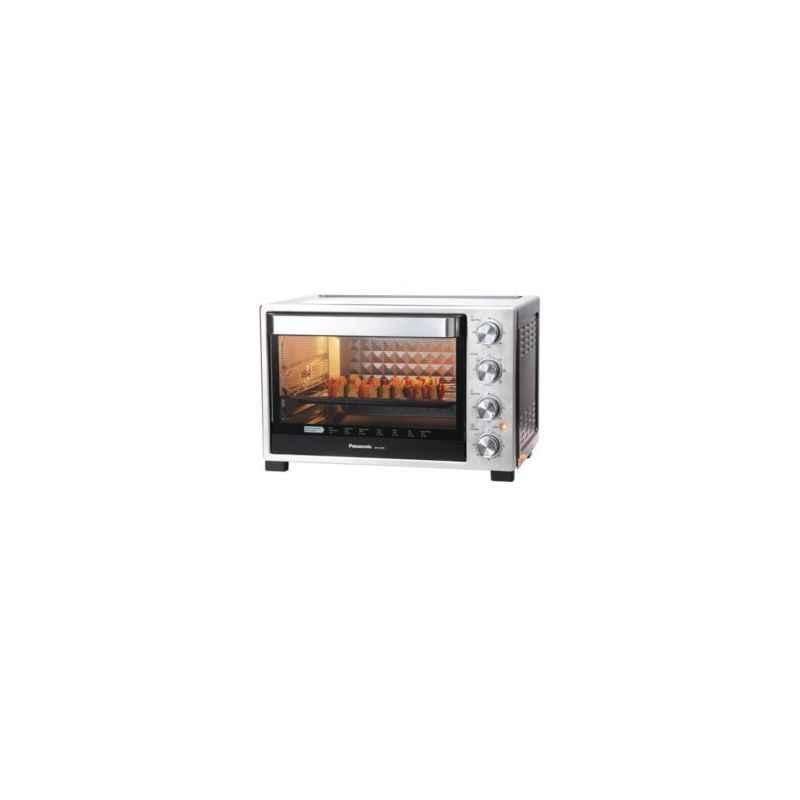 Panasonic 32 Litre 1500W Silver Oven Toaster Grill, NB-H3200