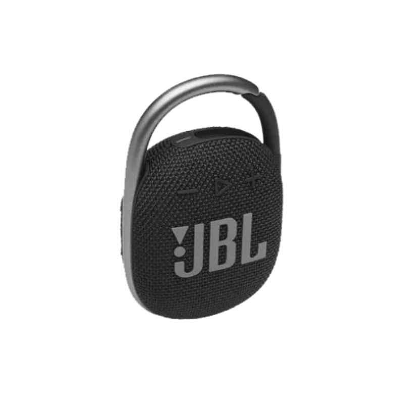 JBL Clip 4 Black Ultra Portable Waterproof Speaker, JBLCLIP4BLK