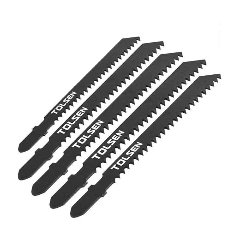 Tolsen T111C 100mm Industrial Jigsaw Blades, 76801 (Pack of 5)