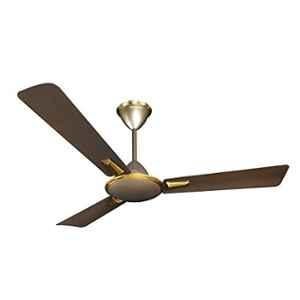 Crompton Aura Prime 74W 380rpm Aluminium Dusky Brown Anti Dust Ceiling Fan with 2 Years Warranty, AURPMAD48DBN, Sweep: 1200 mm
