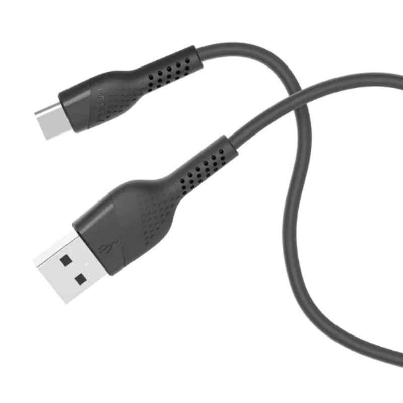 Prodo 2.4m Type-C Black Fast Charging Cable, PD-C24-BK