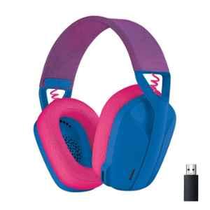 Logitech G435 Blue Lightspeed & Wireless Over Ear Gaming Headphone with Mic & 18 hrs Playtime