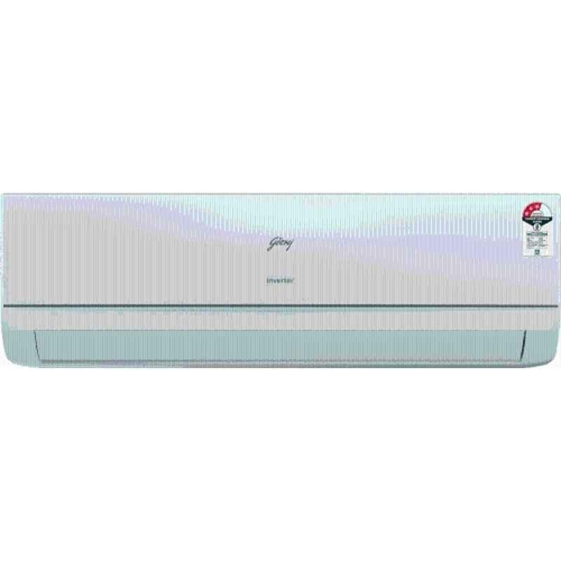 Godrej 18Y3TG WA 1.5 Ton 3 Star 5-in-1 Convertible White Inverter Split AC with AI Technology, 2 Way Swing & Heavy Duty Cooling